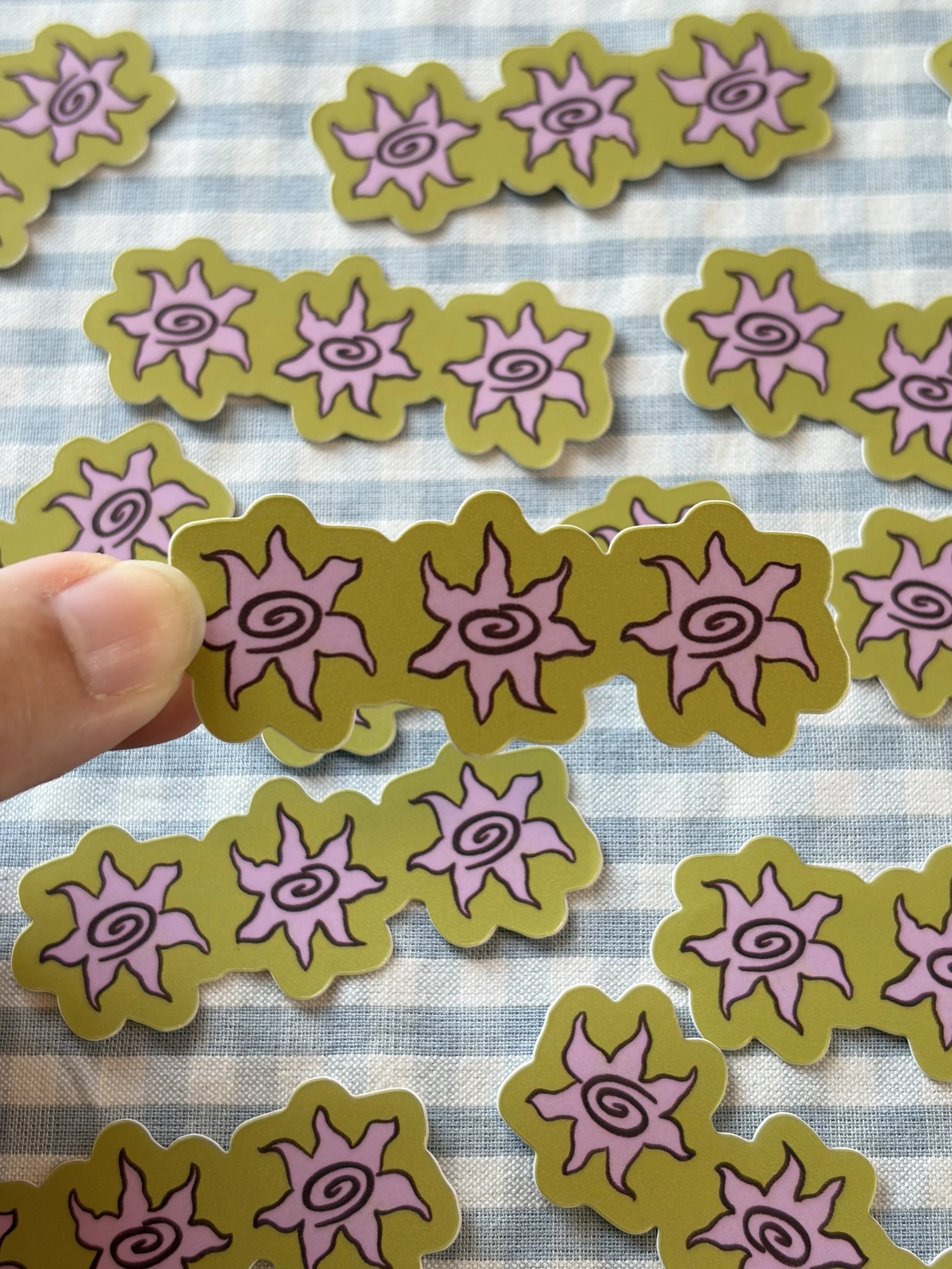 Flower Trio Sticker