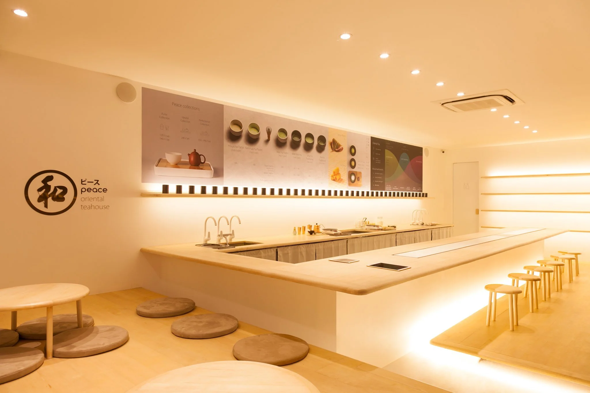 Peace Oriental Teahouse interior design in Bangkok