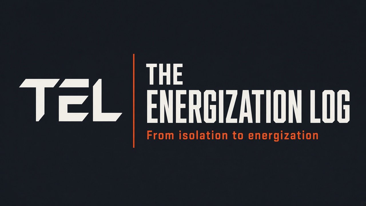 The Energization Log