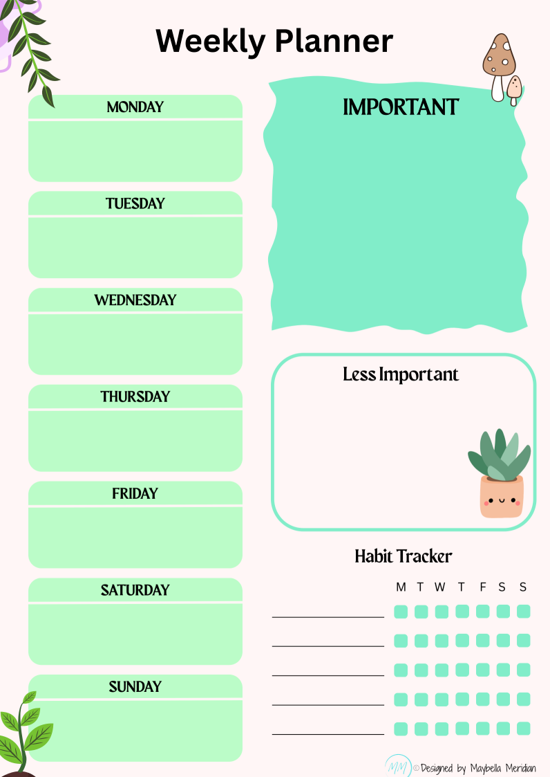 Weekly Planner