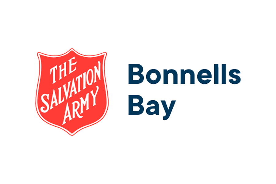 Logo of The Salvation Army with text 'Bonnells Bay'