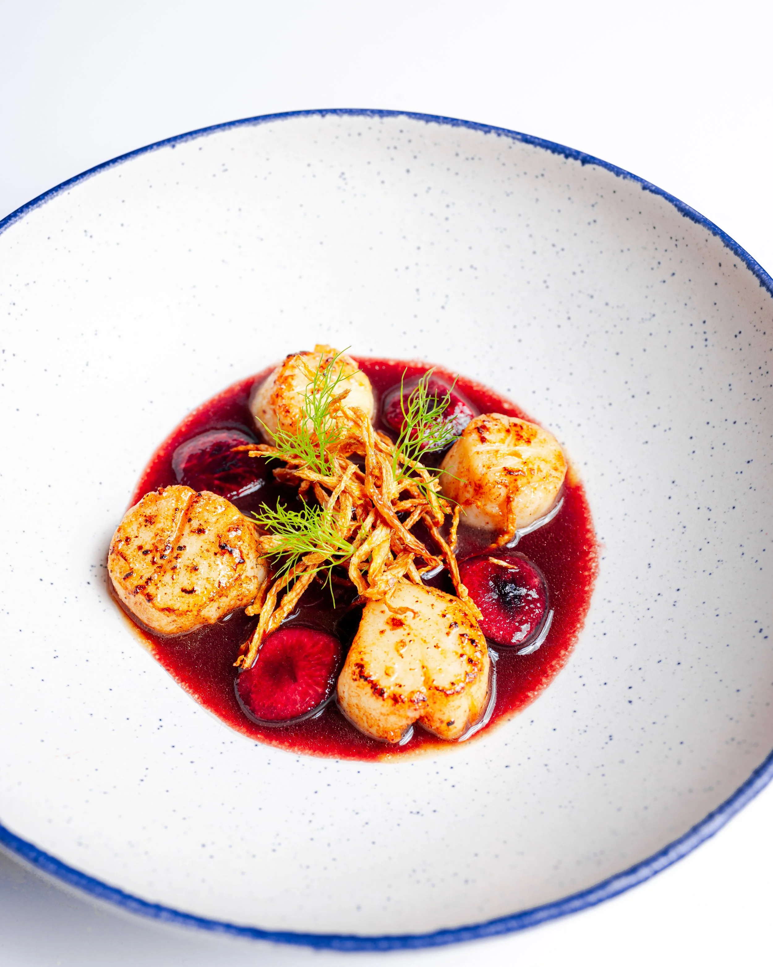 Diver Scallops w- Black Cherry & Ginger Sauce.jpg