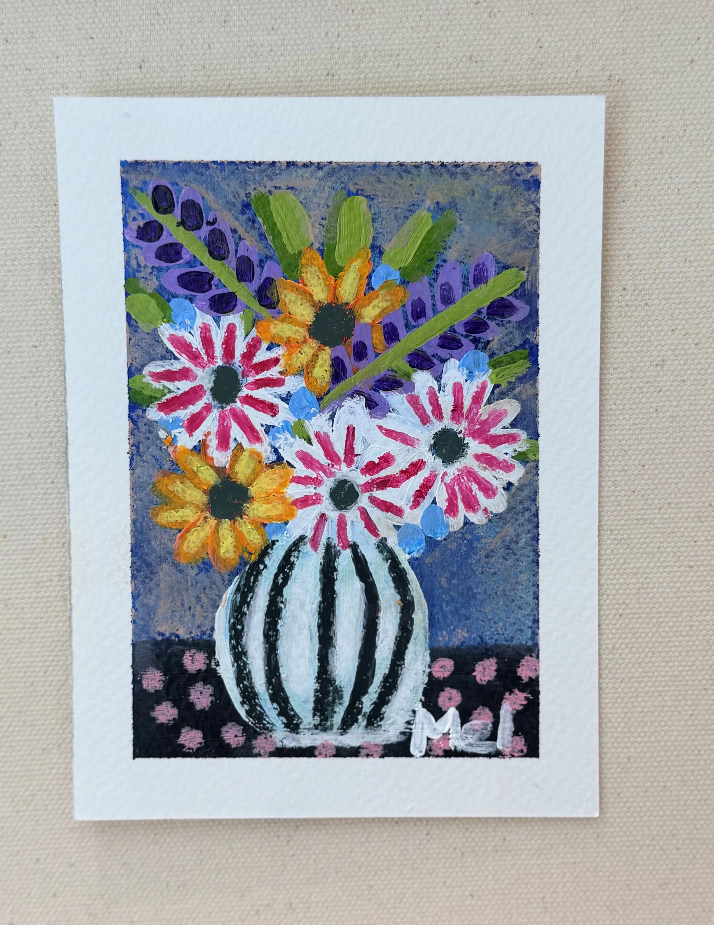 Petals and Pinstripes