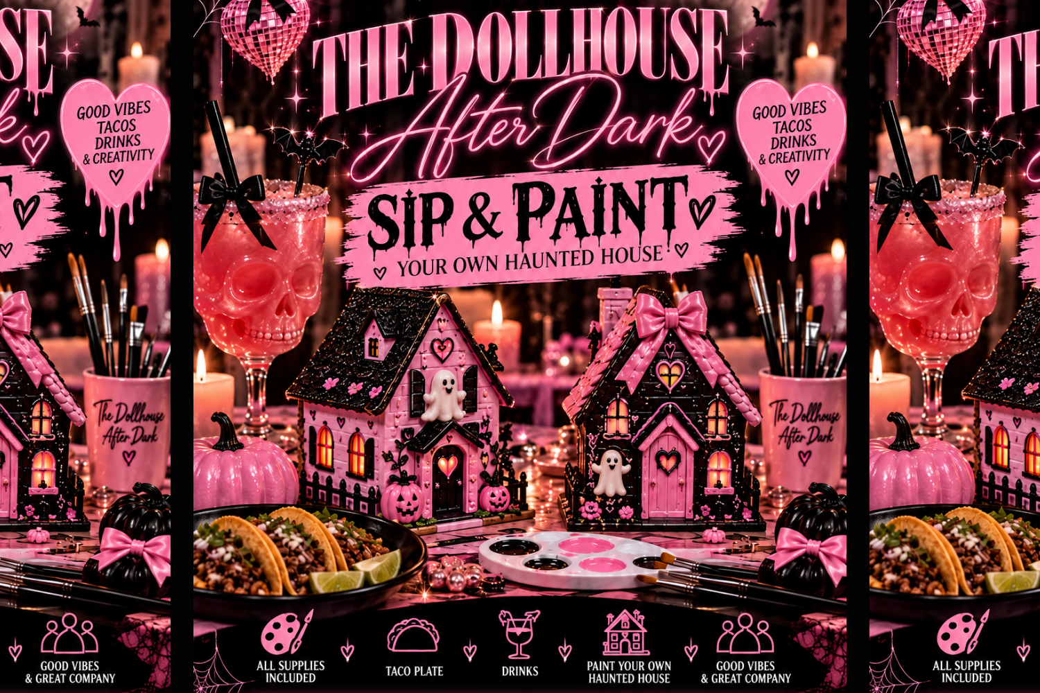 Dollhouse After Dark: Sip N' Paint