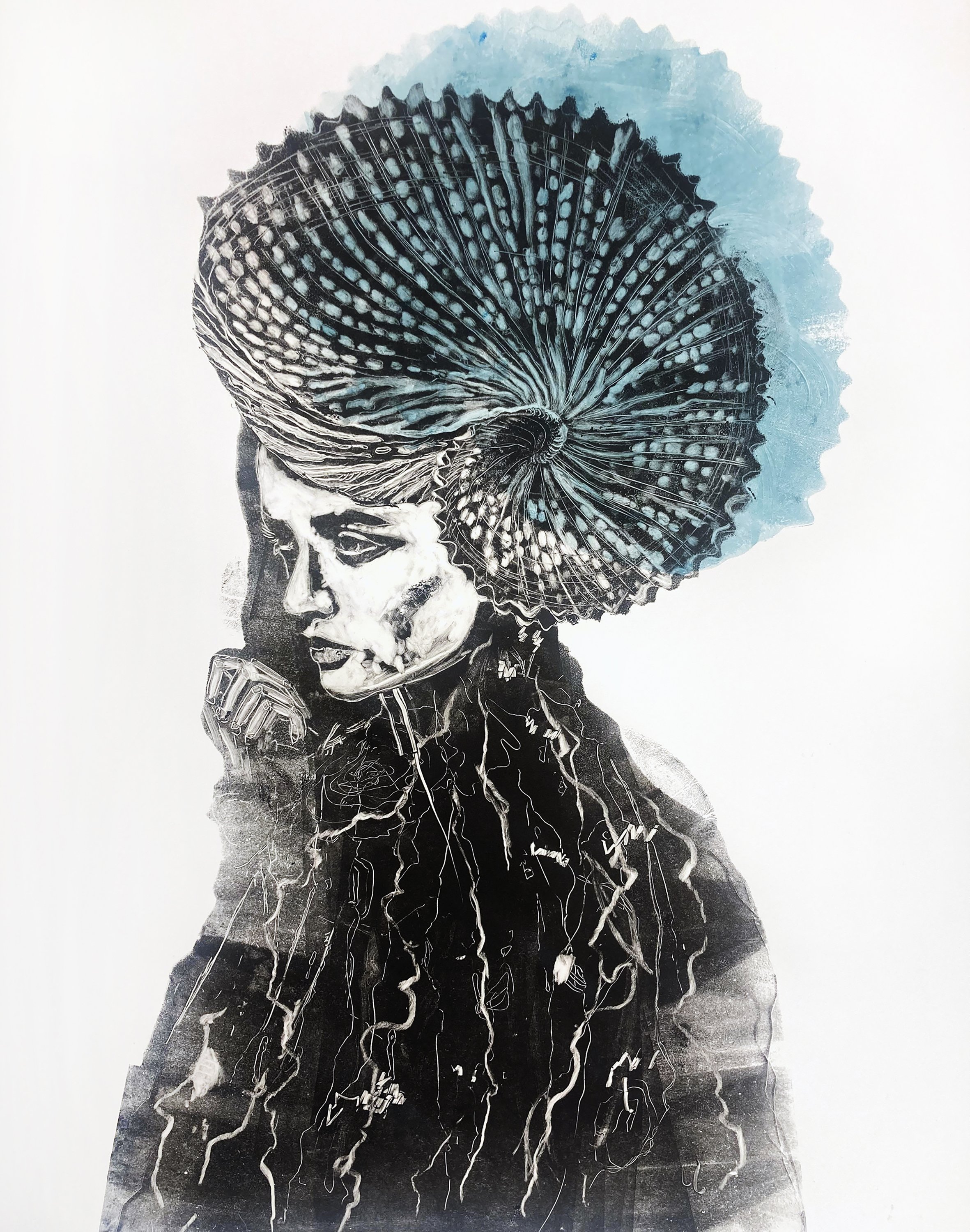 Oceanid A
Monotype - 2 layer
1/1
Status: For Sale - Brown & Co Gallery, Whanganui