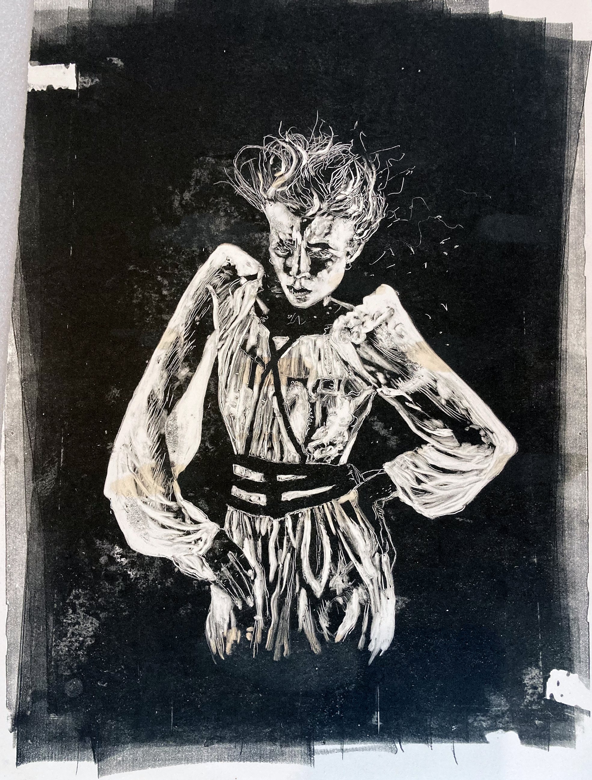 Kympoleia
Monotype, chine colle
1/1
Status: For Sale - Stoneman Press, Patea 