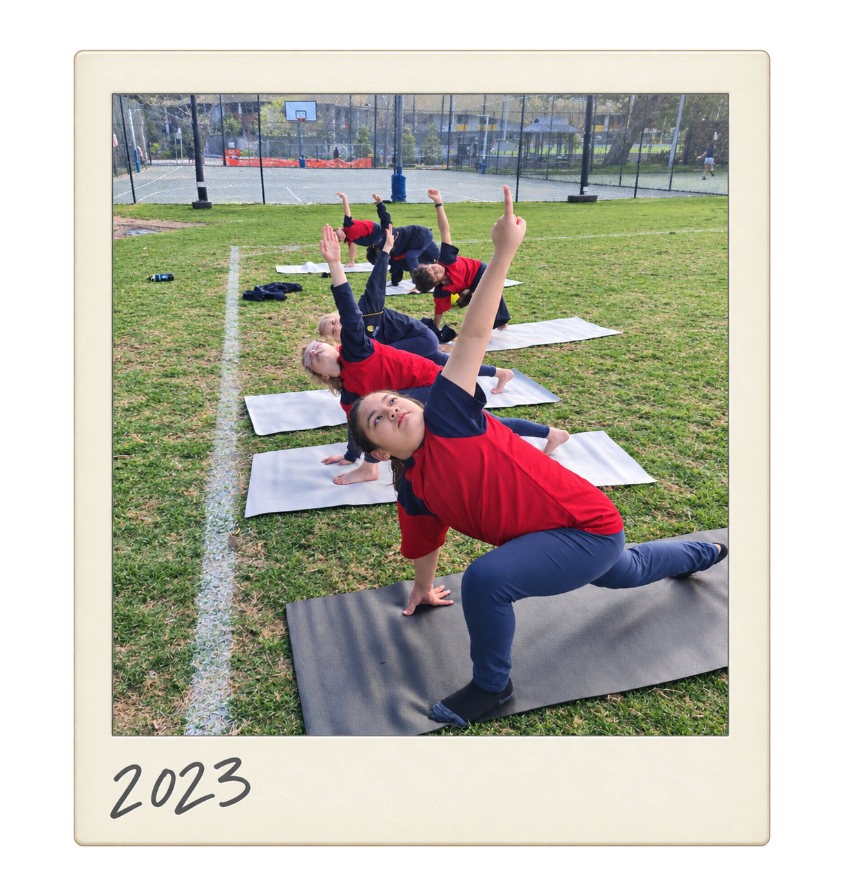 ZenYogis students practising yoga, movement and activities at Alexandria Park Community School from 2019 to 2024