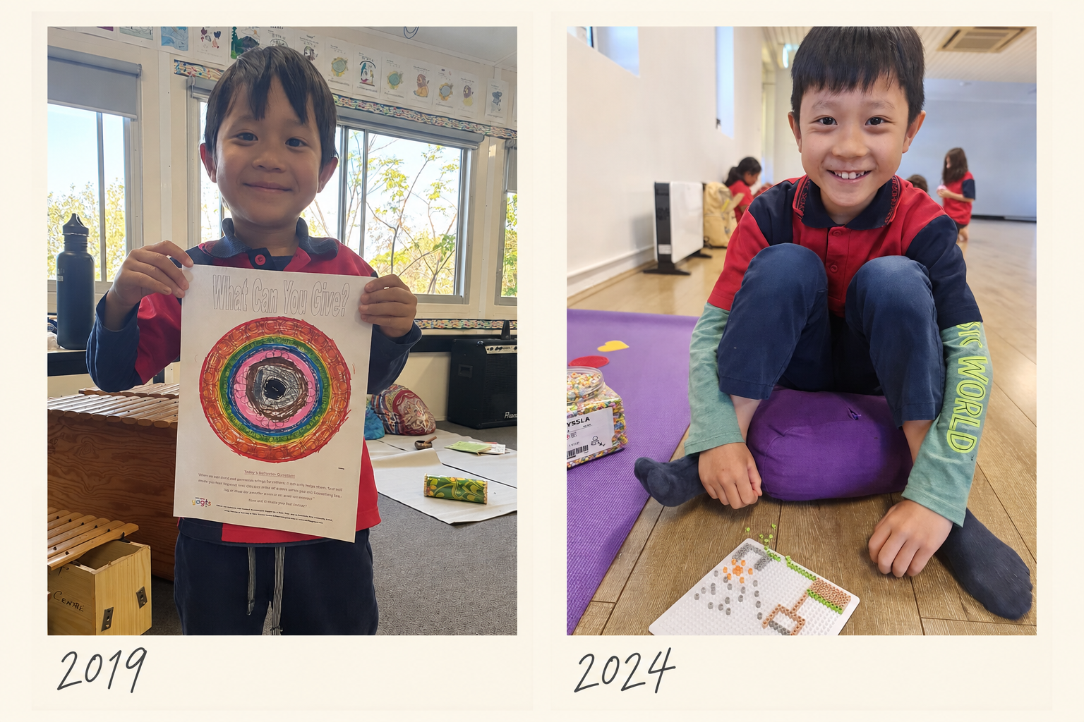 ZenYogis students practising yoga, movement and activities at Alexandria Park Community School from 2019 to 2024