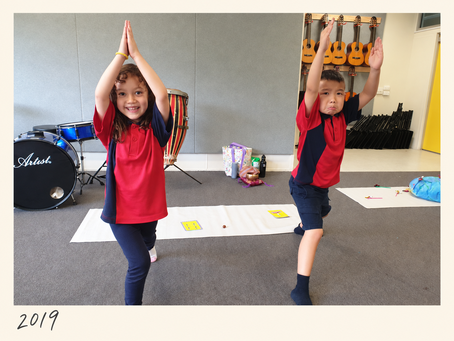 ZenYogis students practising yoga, movement and activities at Alexandria Park Community School from 2019 to 2024