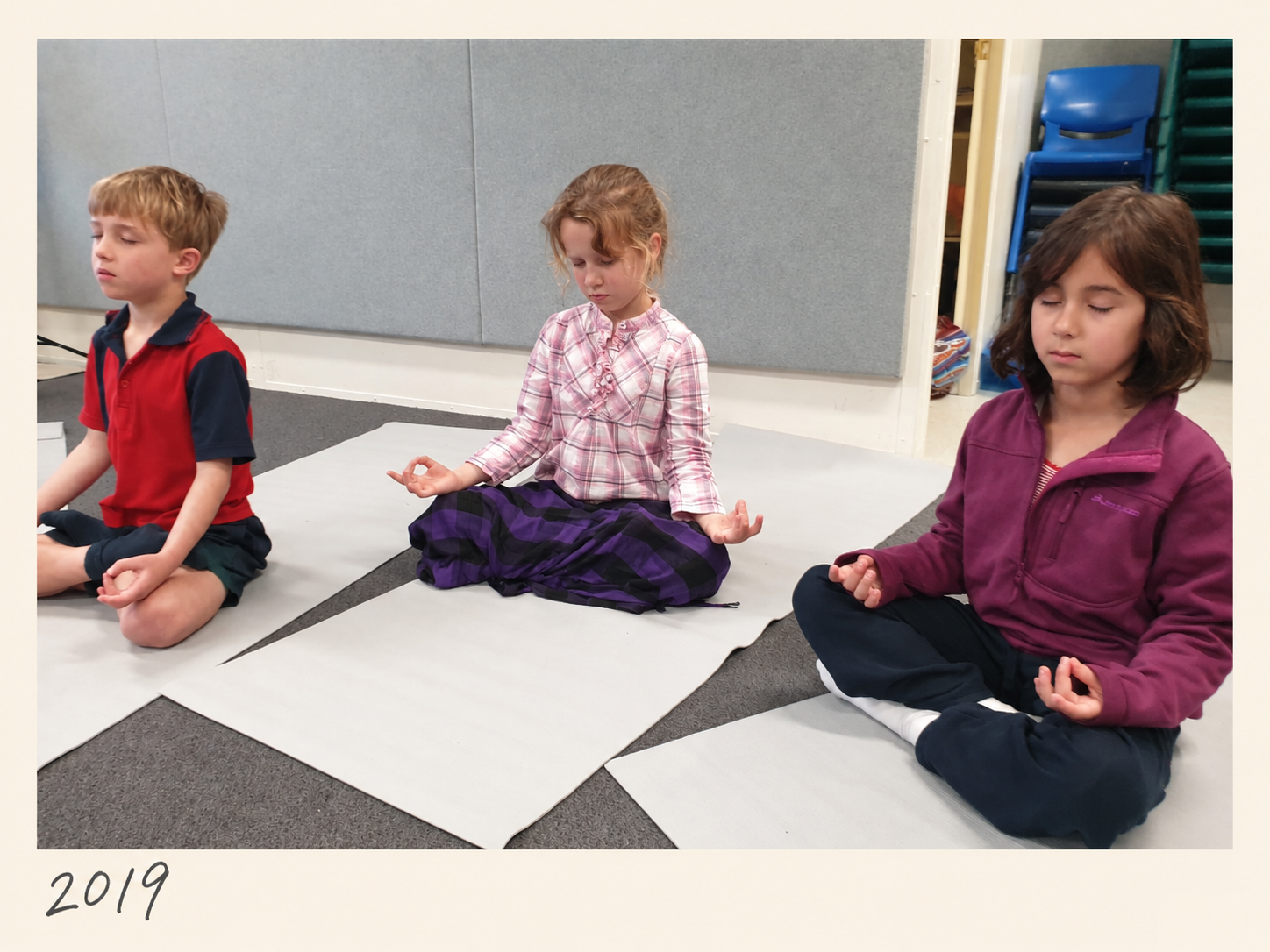 ZenYogis students practising yoga, movement and activities at Alexandria Park Community School from 2019 to 2024