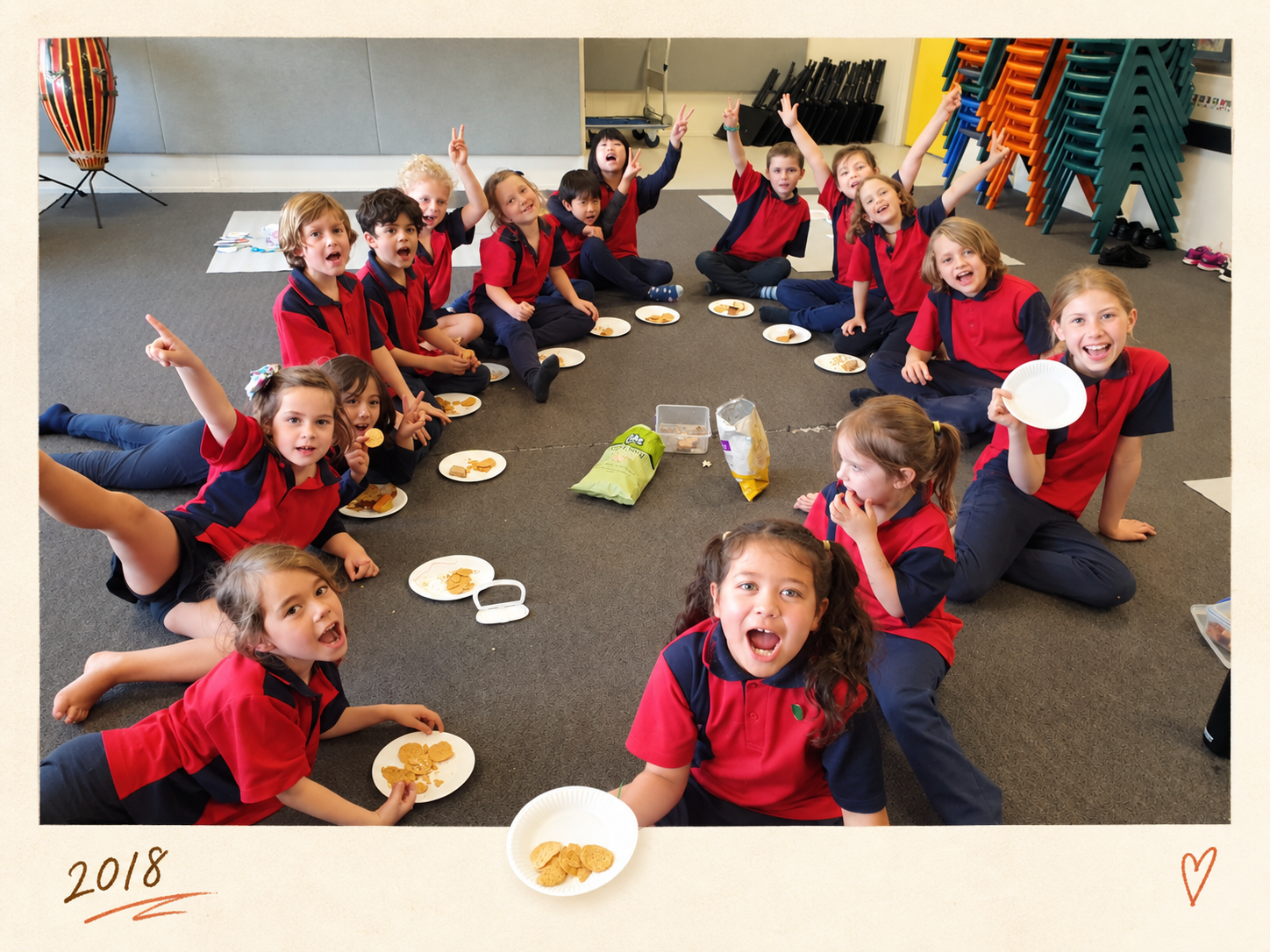 ZenYogis students practising yoga, movement and activities at Alexandria Park Community School from 2019 to 2024