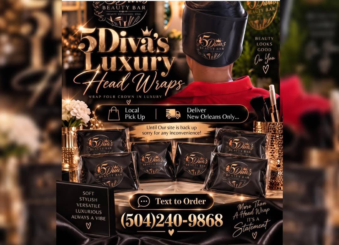 5Diva’s Luxury Satin Head Wrap