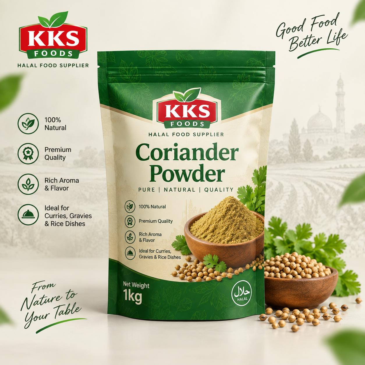 Coriander Powder – 1kg