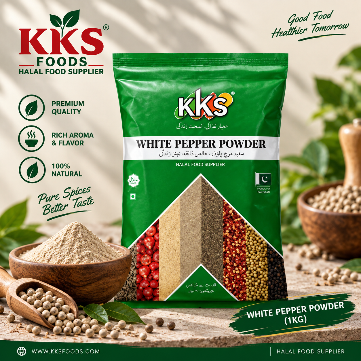 White Pepper Powder