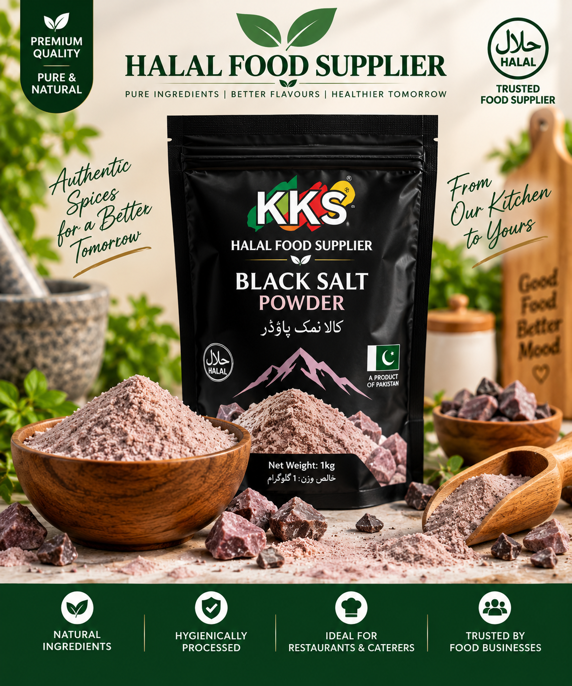 Black Salt Powder – 1kg