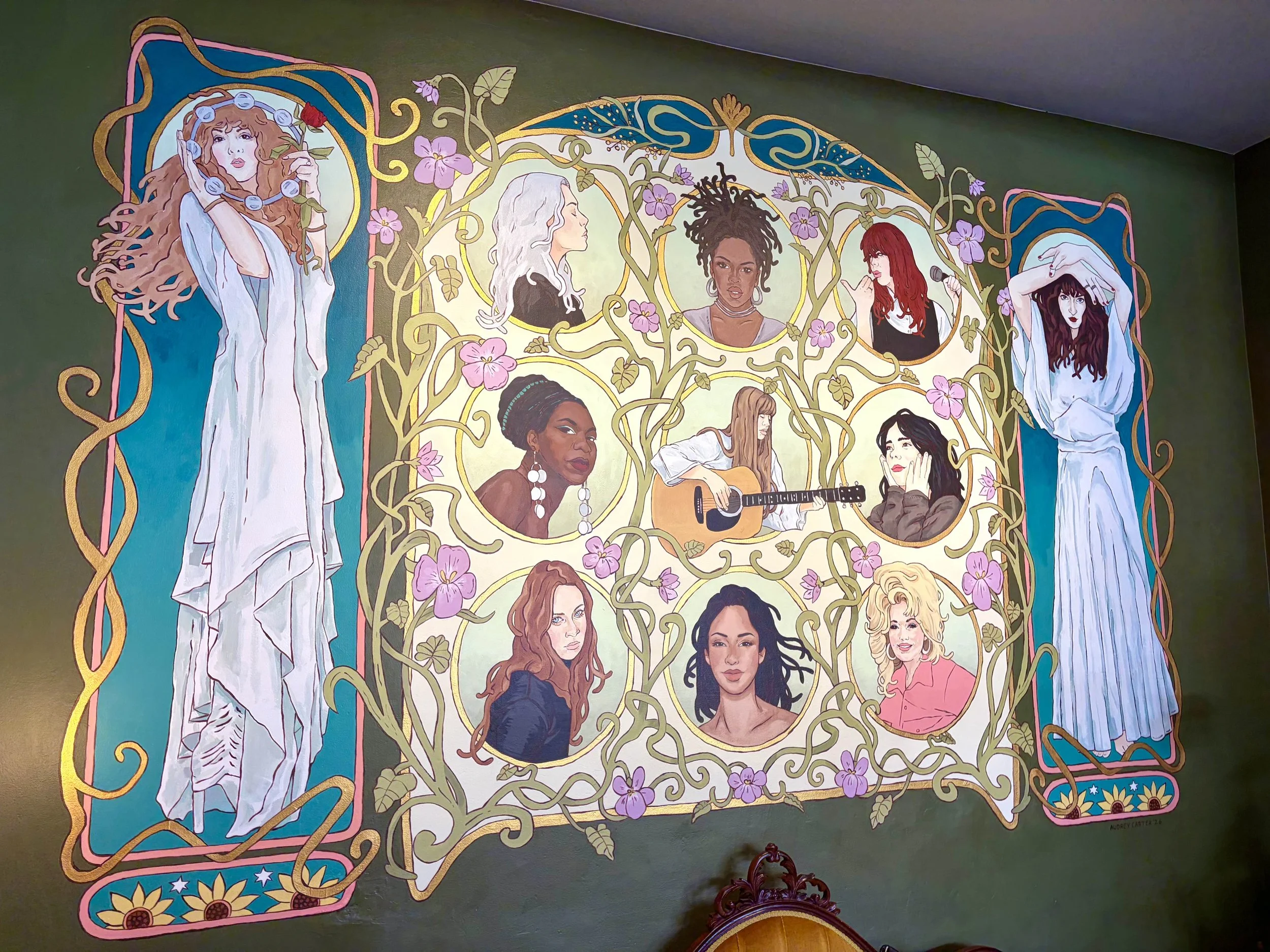 Mural for Suffragette Records, 2026
