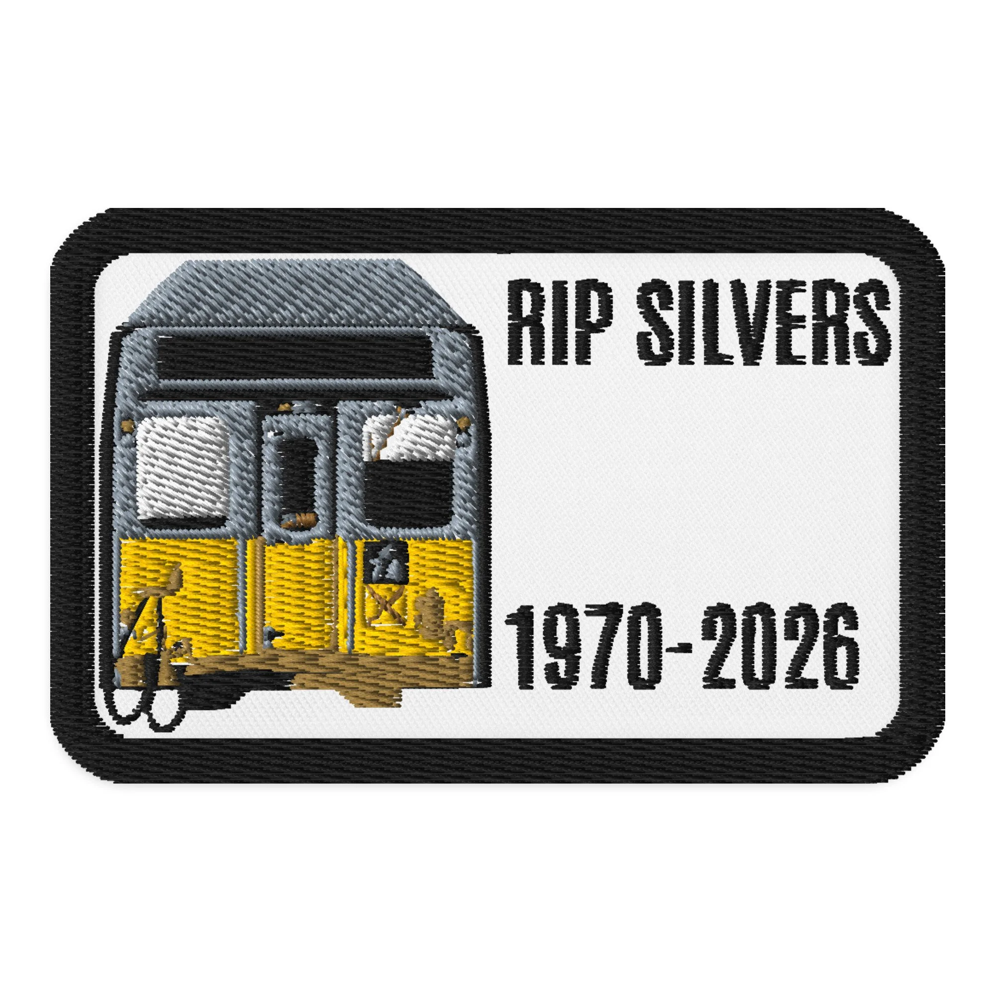 RIP SILVERS 1970-2026 K Set Patch