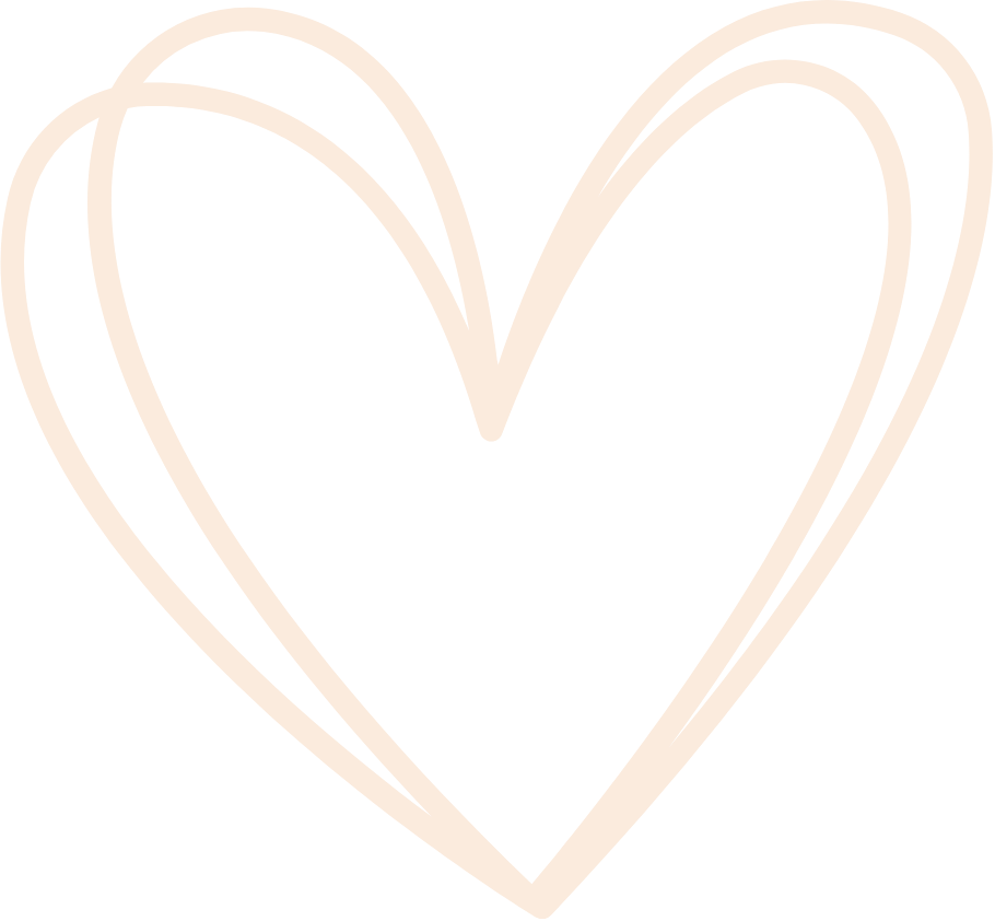 A stylized white heart outline on a black background.