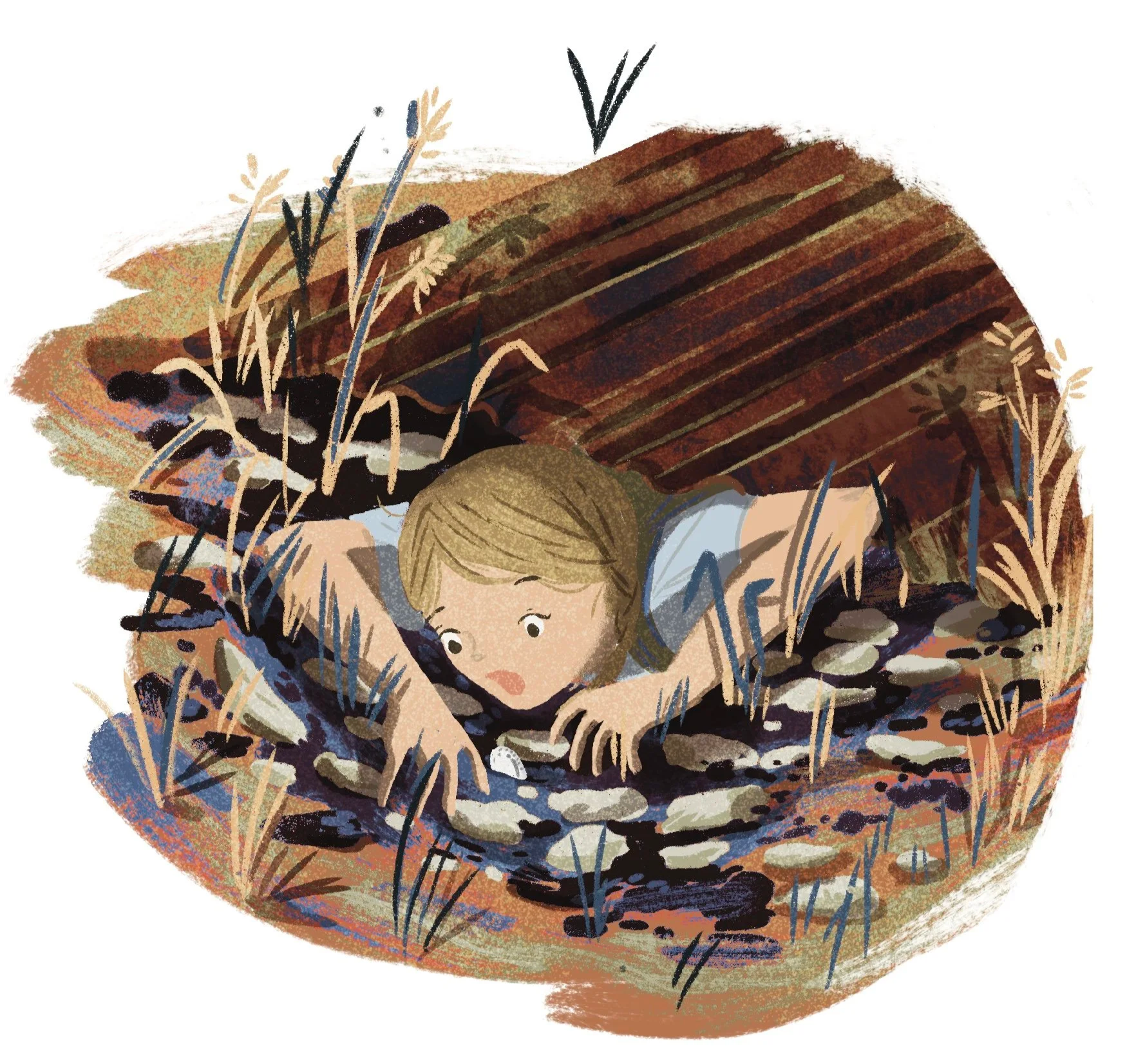 DANGEROUS METAL: PEGGY FOUND A COIN