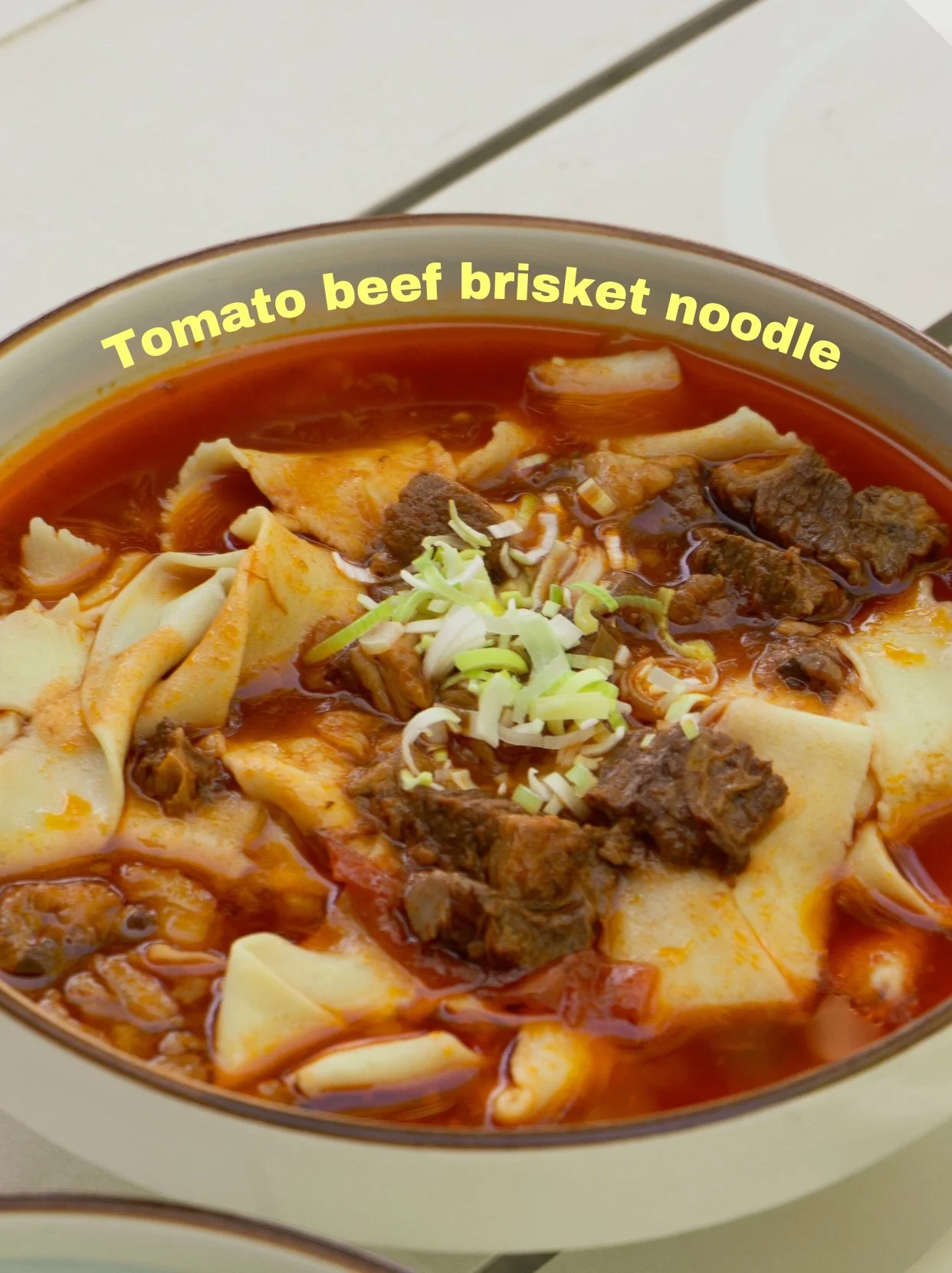 🧠 My brain: You need an entire week off.
❤️ My heart: You just need a warm hug.
🍜 My stomach: You need the Tomato Beef Brisket Noodles from FU Dumplings.

(Spoiler: Your stomach is the only one making sense right now.) 🍅🥩✨

If you&rsquo;re having