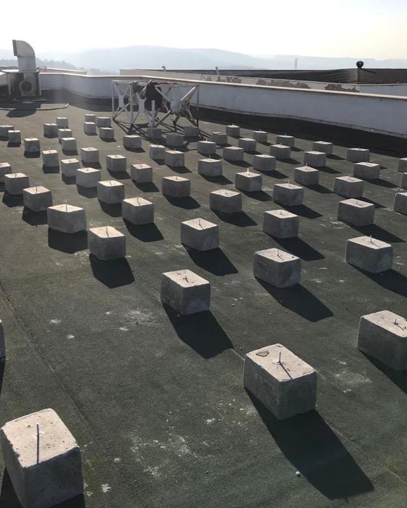 Çatı GES Beton Ayaklı Alt Konstrüksiyon ve Taşıyıcı Sistem Kurulumu - İzci EVA Enerji