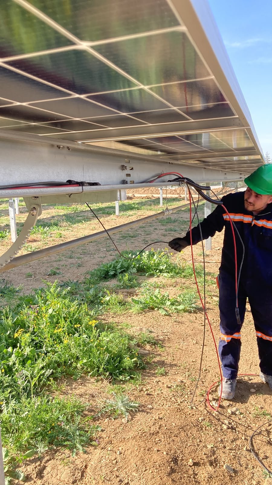 arazi GES bakım onarım arıza tespiti solar tracker hareketli güneş paneli kablo kontrolü ve servis maliyeti - İzci EVA Enerji