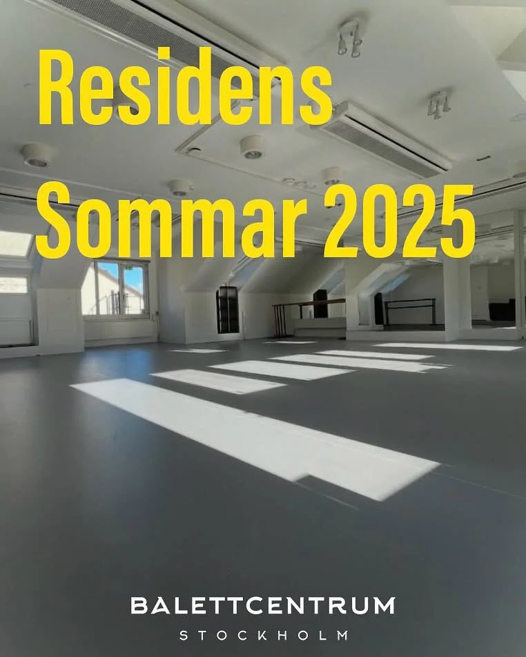 Ansök om Residens hos Balettcentrum sommaren 2025