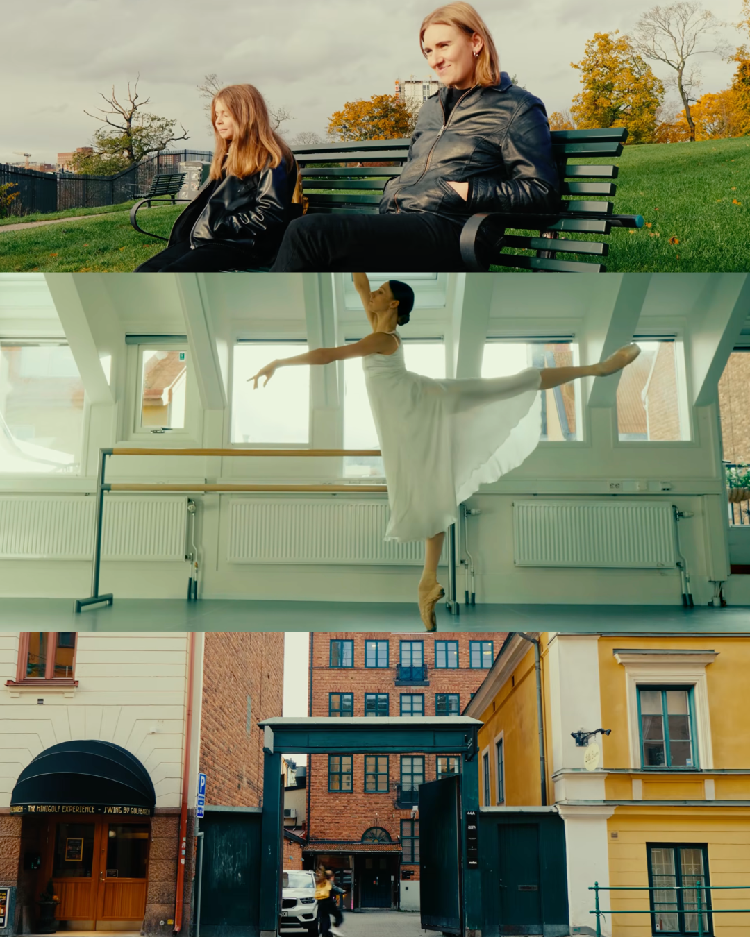 Moa Lignell spelar in musikvideo till låten “22 kvadrat” på Balettcentrum Stockholm