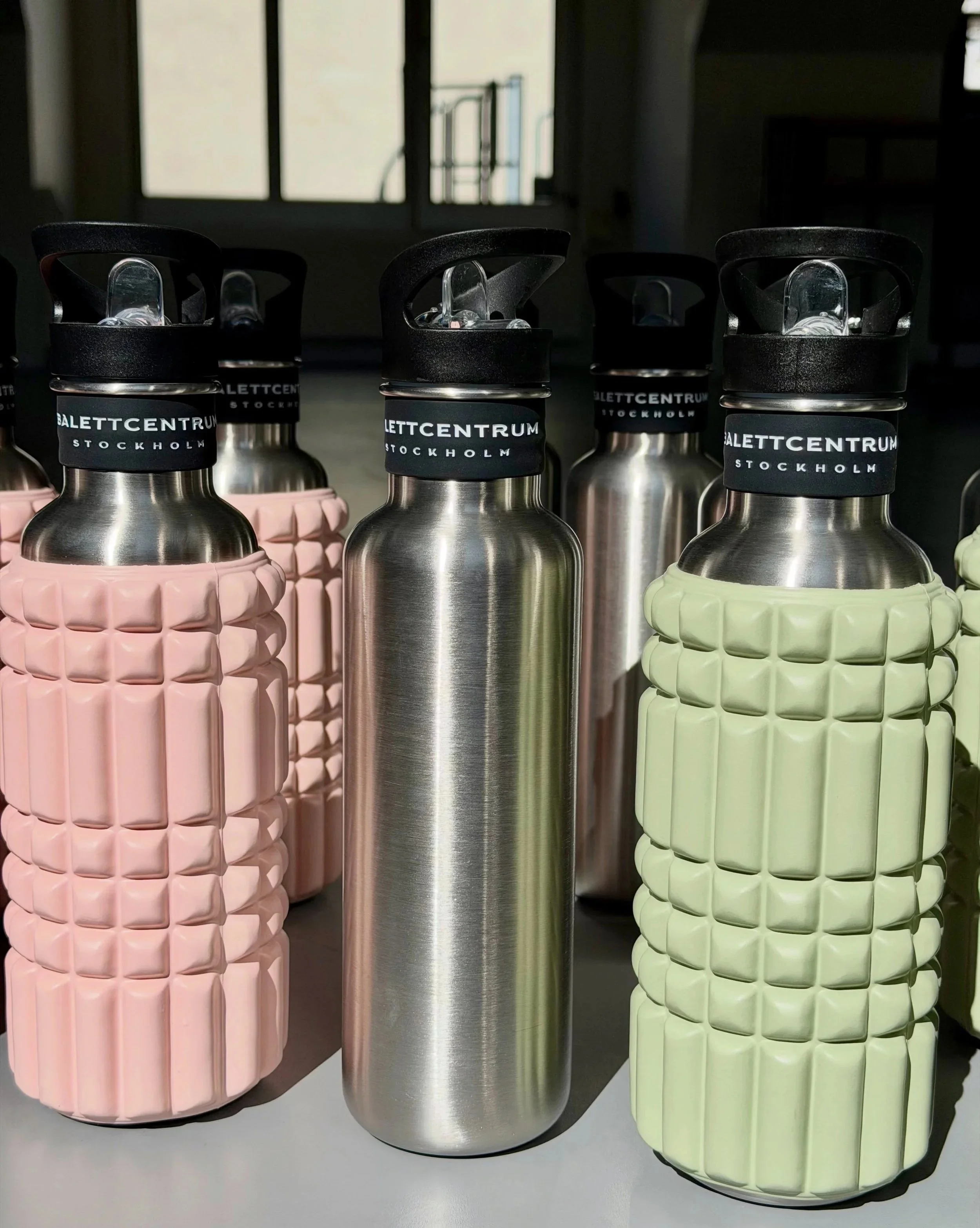 Vi lanserar foam roller-vattenflaskor