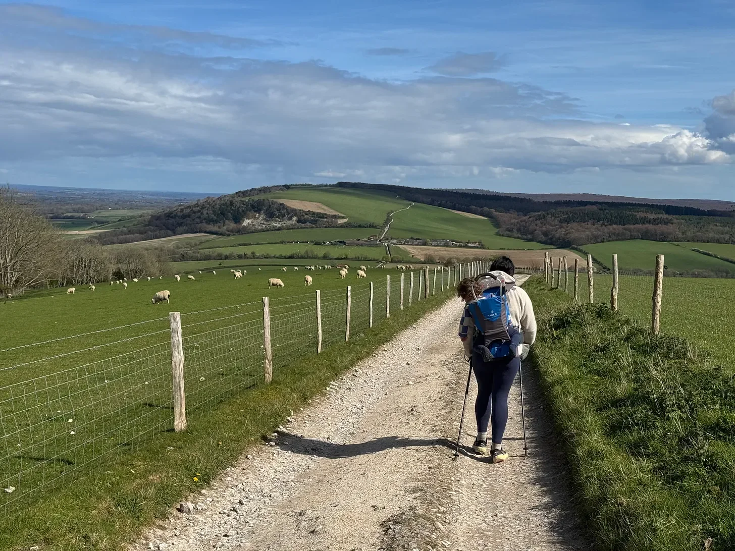 Half the South Downs Way… with a toddler