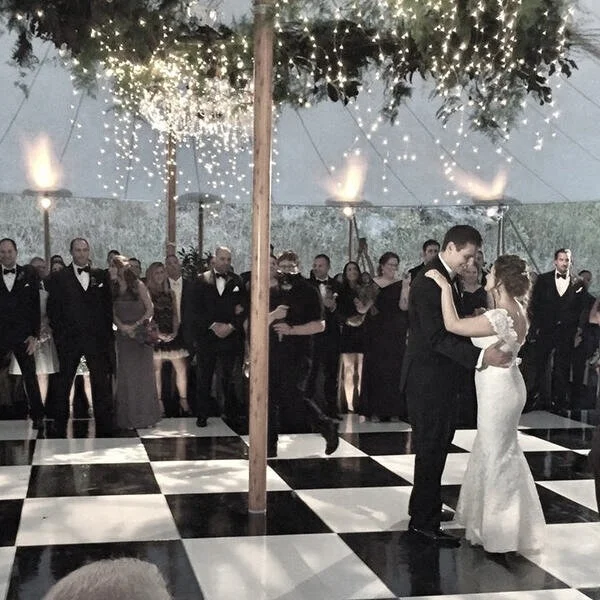 Black and White Dance Floor