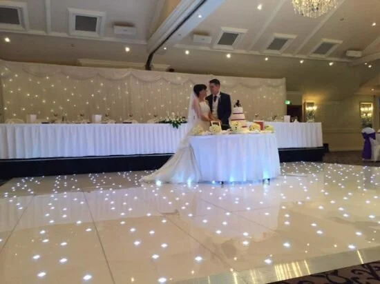White LED Dance Floor