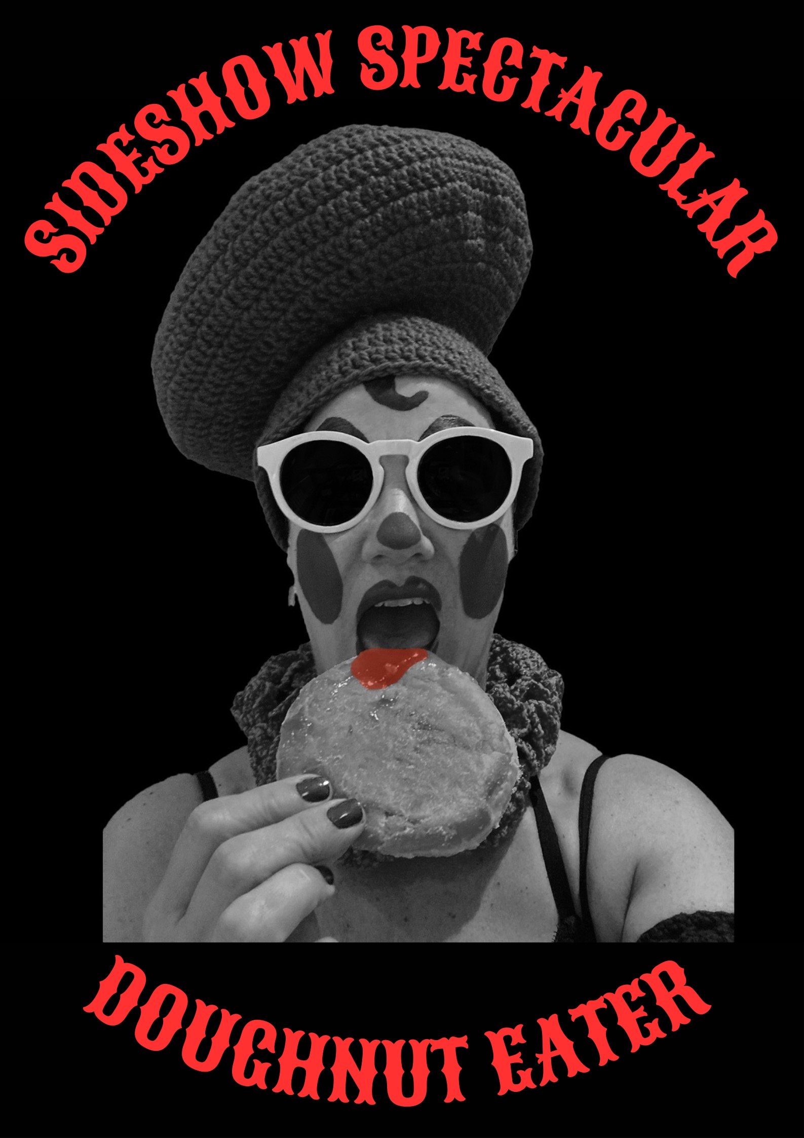 Doughnut Eater, 2023, poster, 841 x 1189 mm 