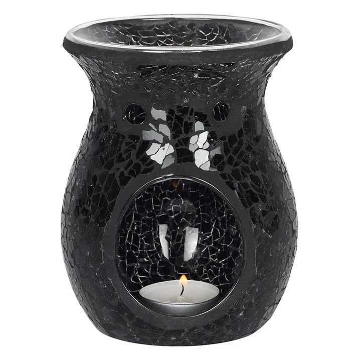 Large Black Crackle Oil Burner & Wax Warmer.jpg