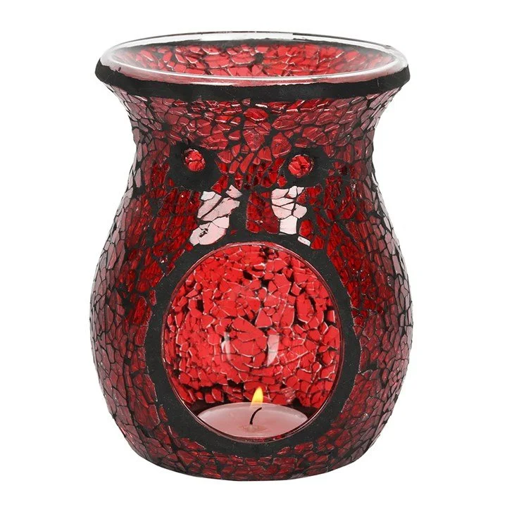 Large Red Crackle Glass Oil Burner.jpg