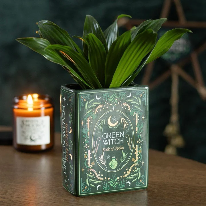 Green Witch Book Shaped Vase (example).jpg