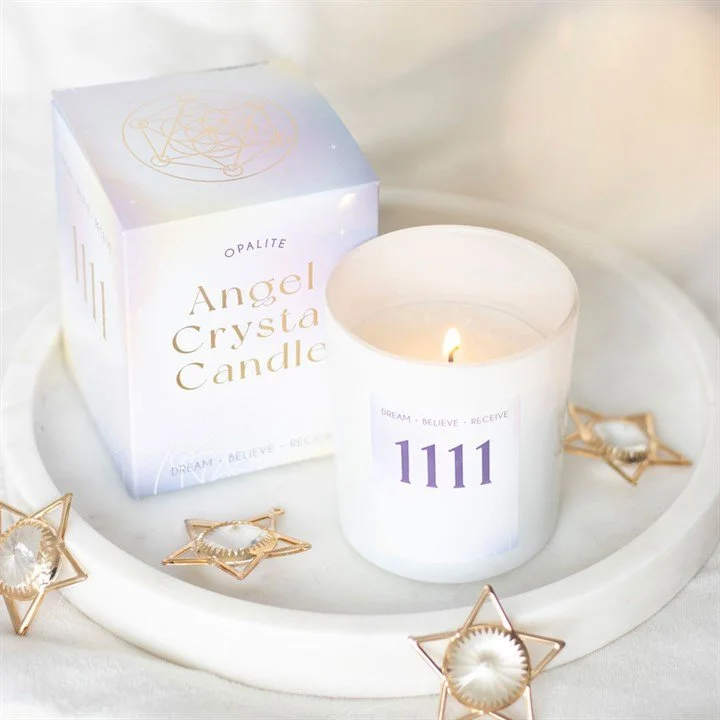 1111 Angel Number Crystal Chip Candle (example).jpg