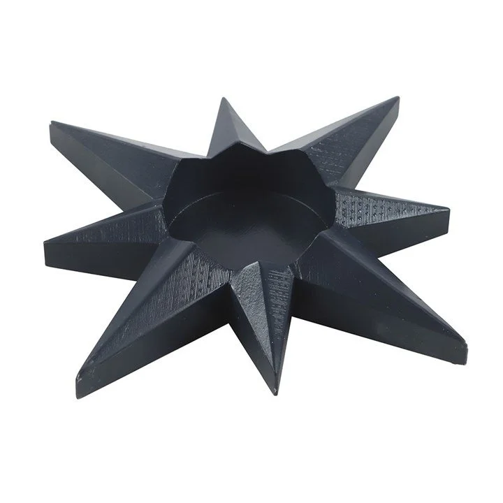 Navy Star Tealight Candle Holder.jpg