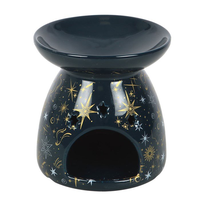 Blue Starry Night Oil Burner and Wax Warmer.jpg