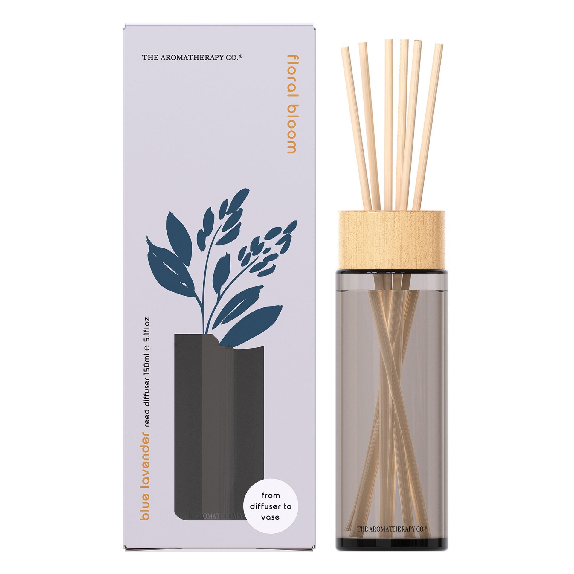 Floral Bloom 150ml Diffuser to Vase