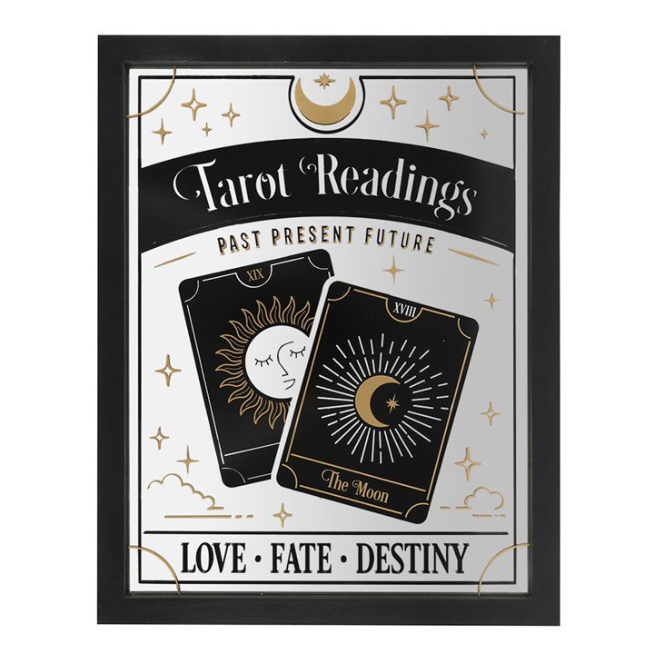 Home Décor - Tarot Readings Mirrored Wall Hanging