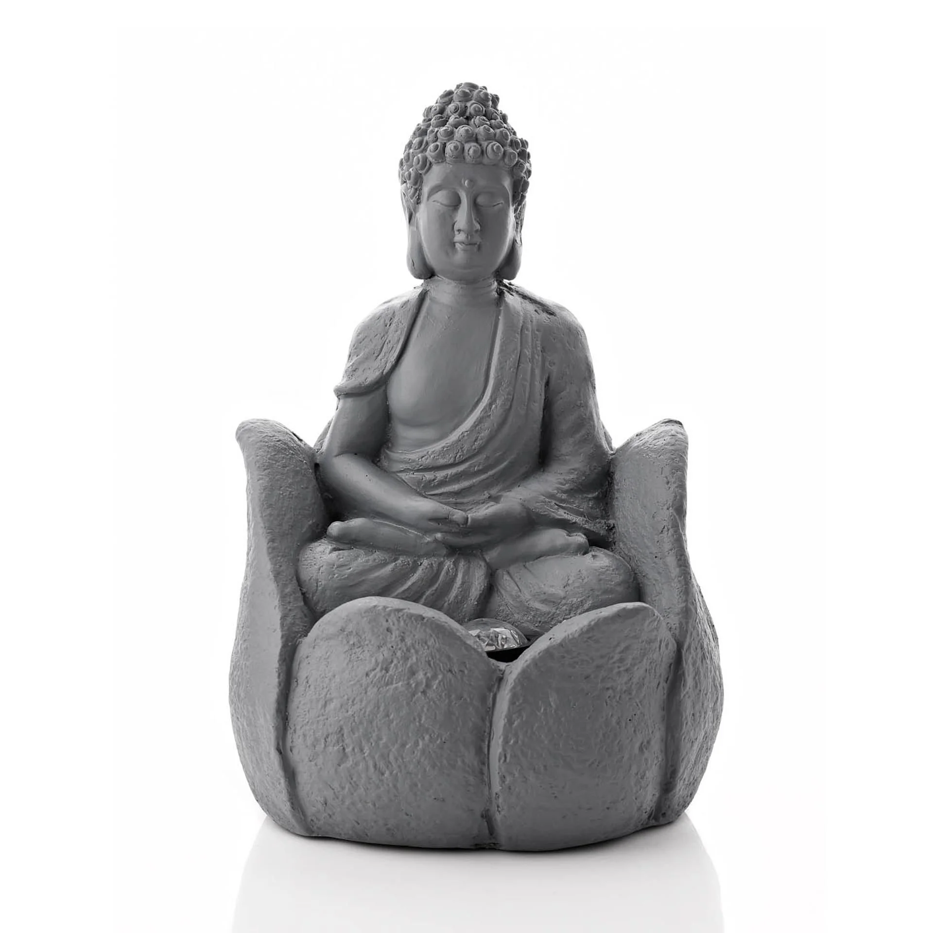 Solar Buddha Figurine 37cm