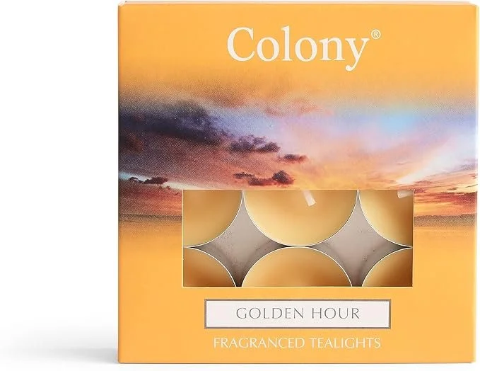 Wax Lyrical - Colony Everyday Range - Tealights 9 Pack