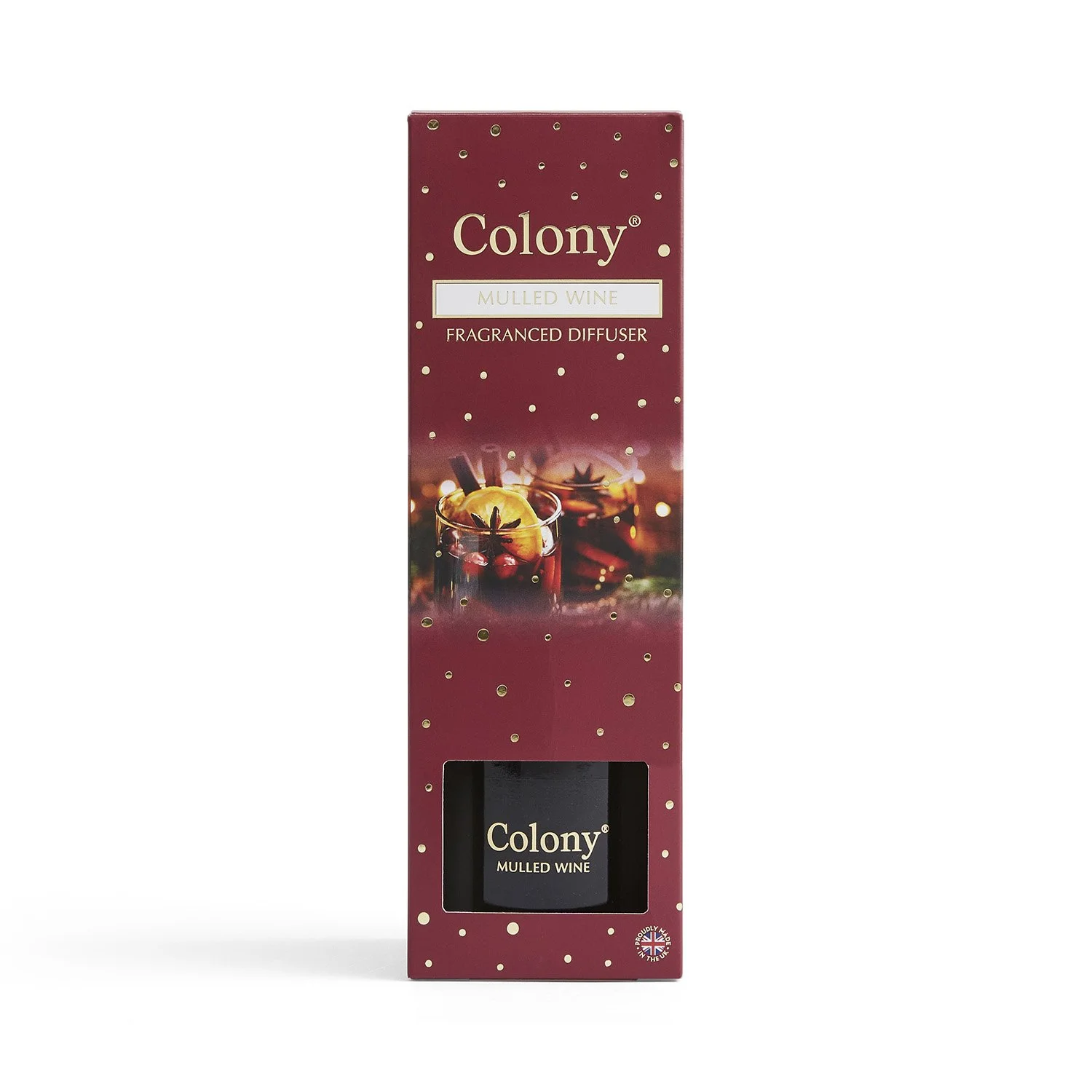 Wax Lyrical - Colony Festive Range - 200ml Reed Diffuser Mulled Wine