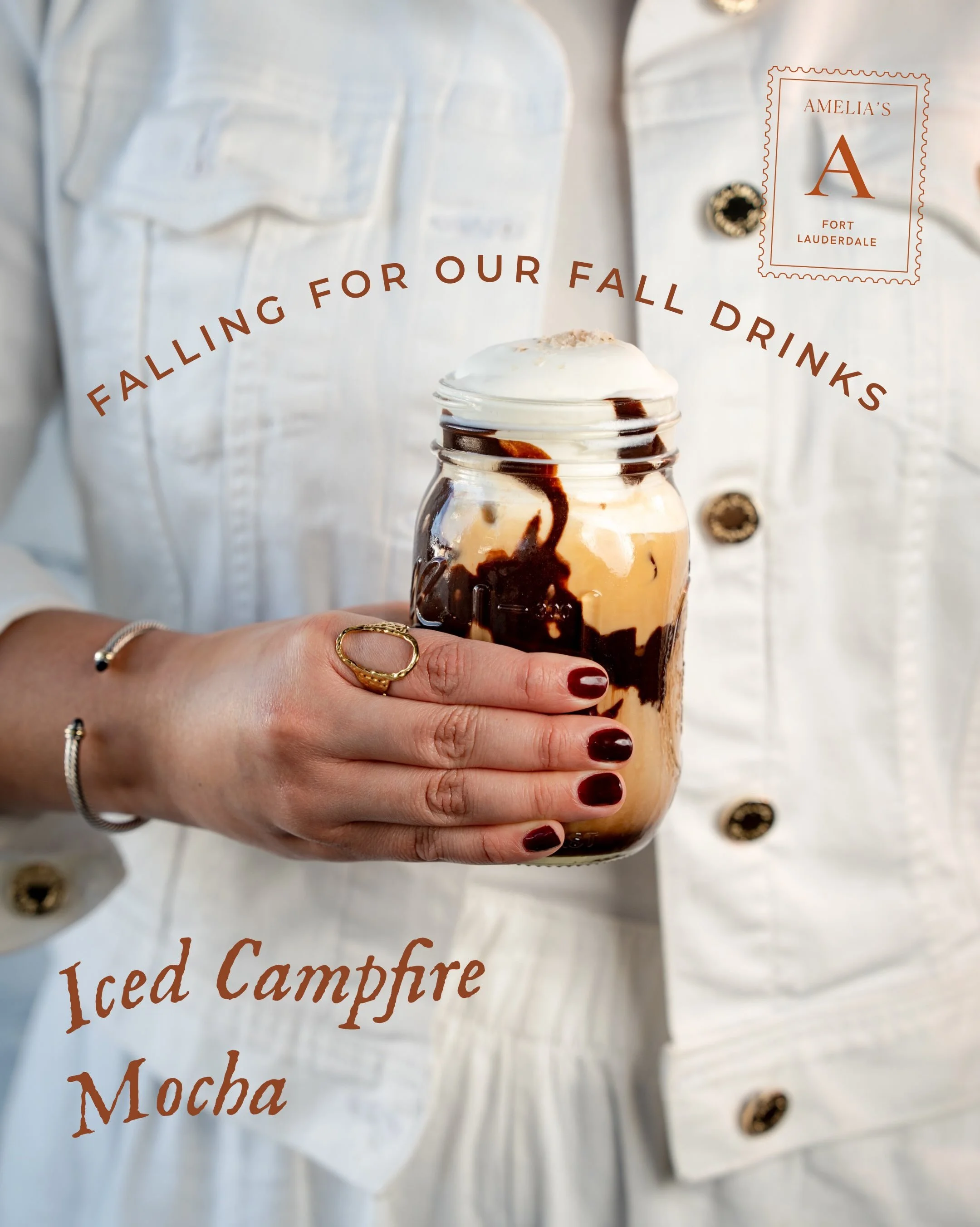 Well, it&rsquo;s official. Autumn is here, and we could not be more pleased about it🙂&zwj;&harr;️

To mark the occasion, we&rsquo;ve put together a rather cosy stack of fall drinks: the Campfire Mocha, hot or iced (we made both so you don&rsquo;t ha