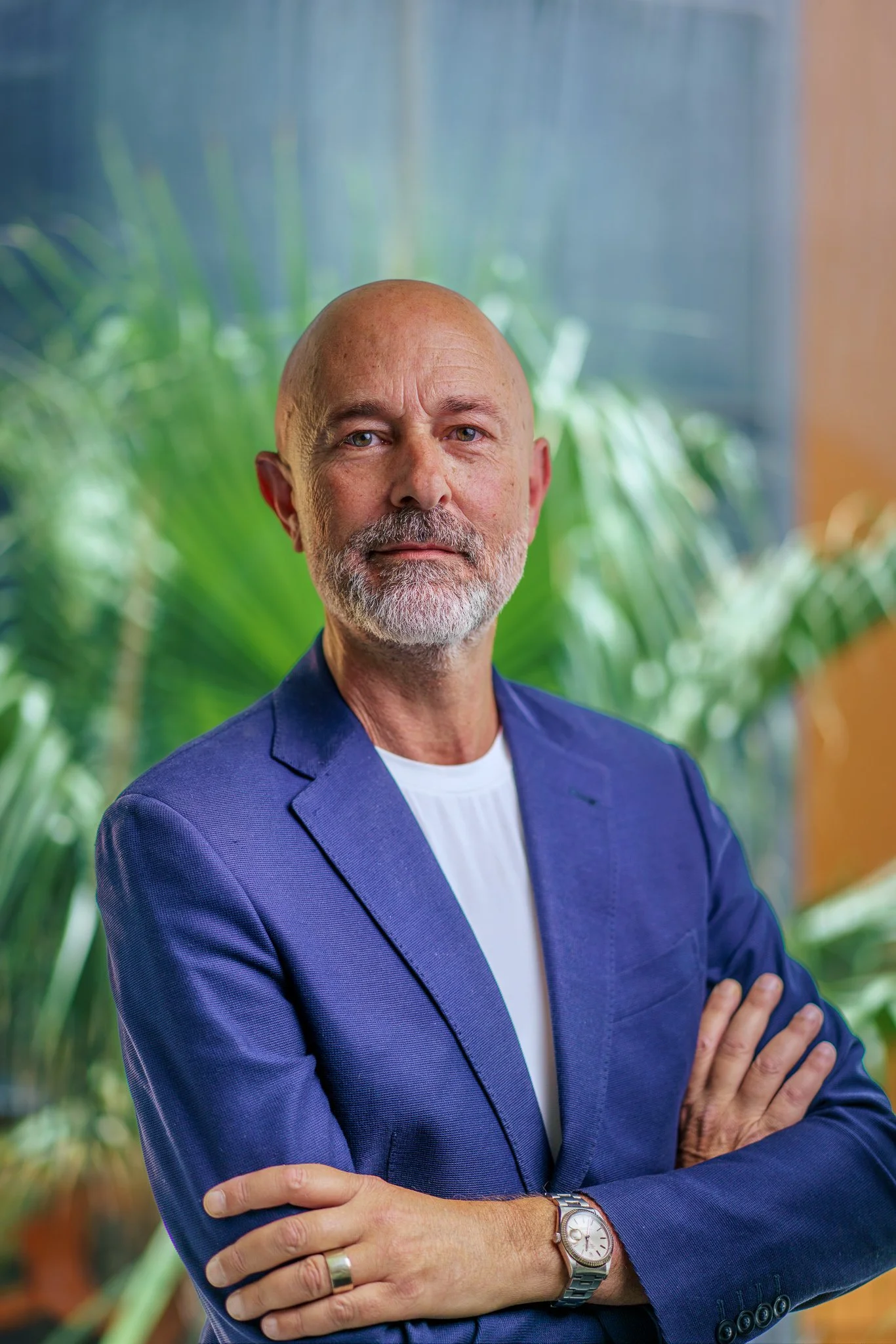 Professional corporate portrait photographed for a business in Malta