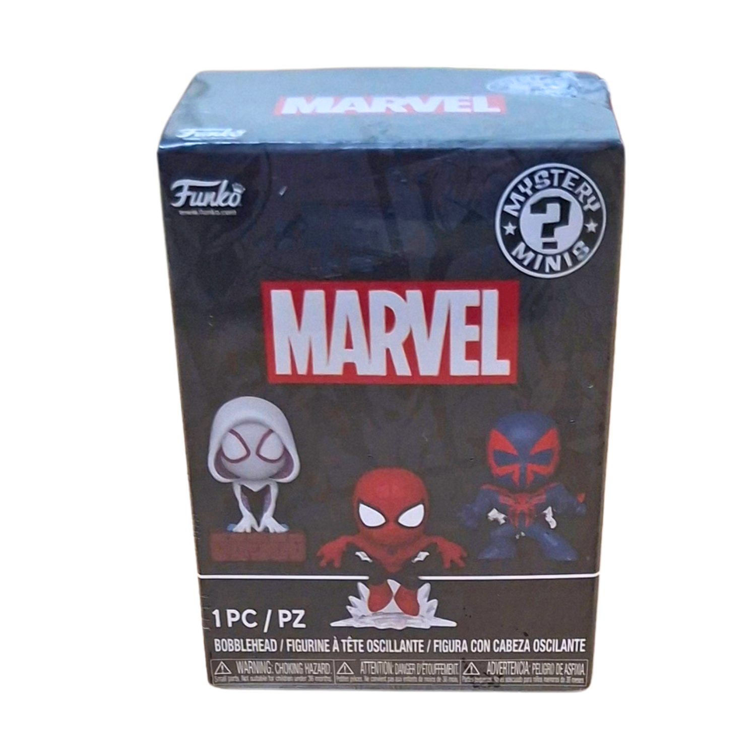 Funko Mystery Minis Marvel Spider-Man mystery collectible figure box