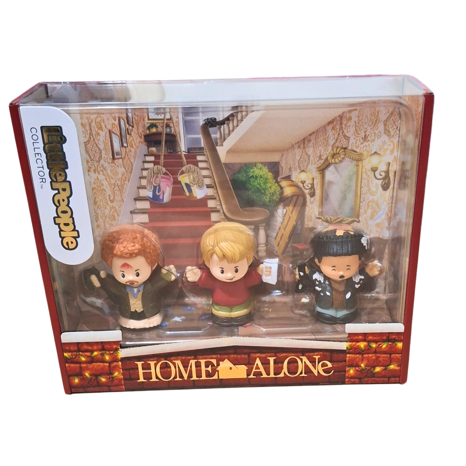 Home Alone Little People Collector set with Kevin, Harry and Marv figures