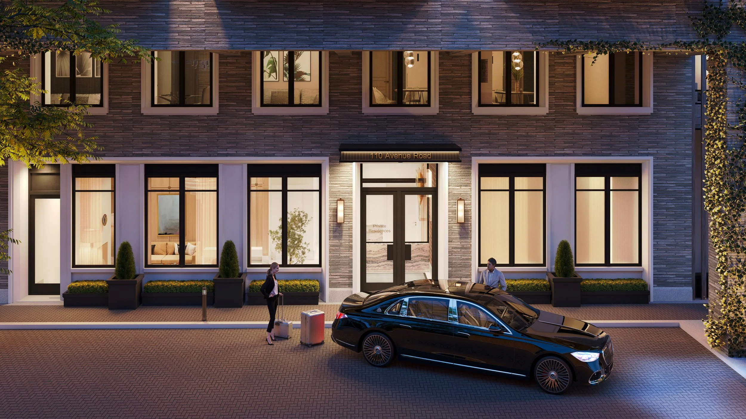 Main residence entrance