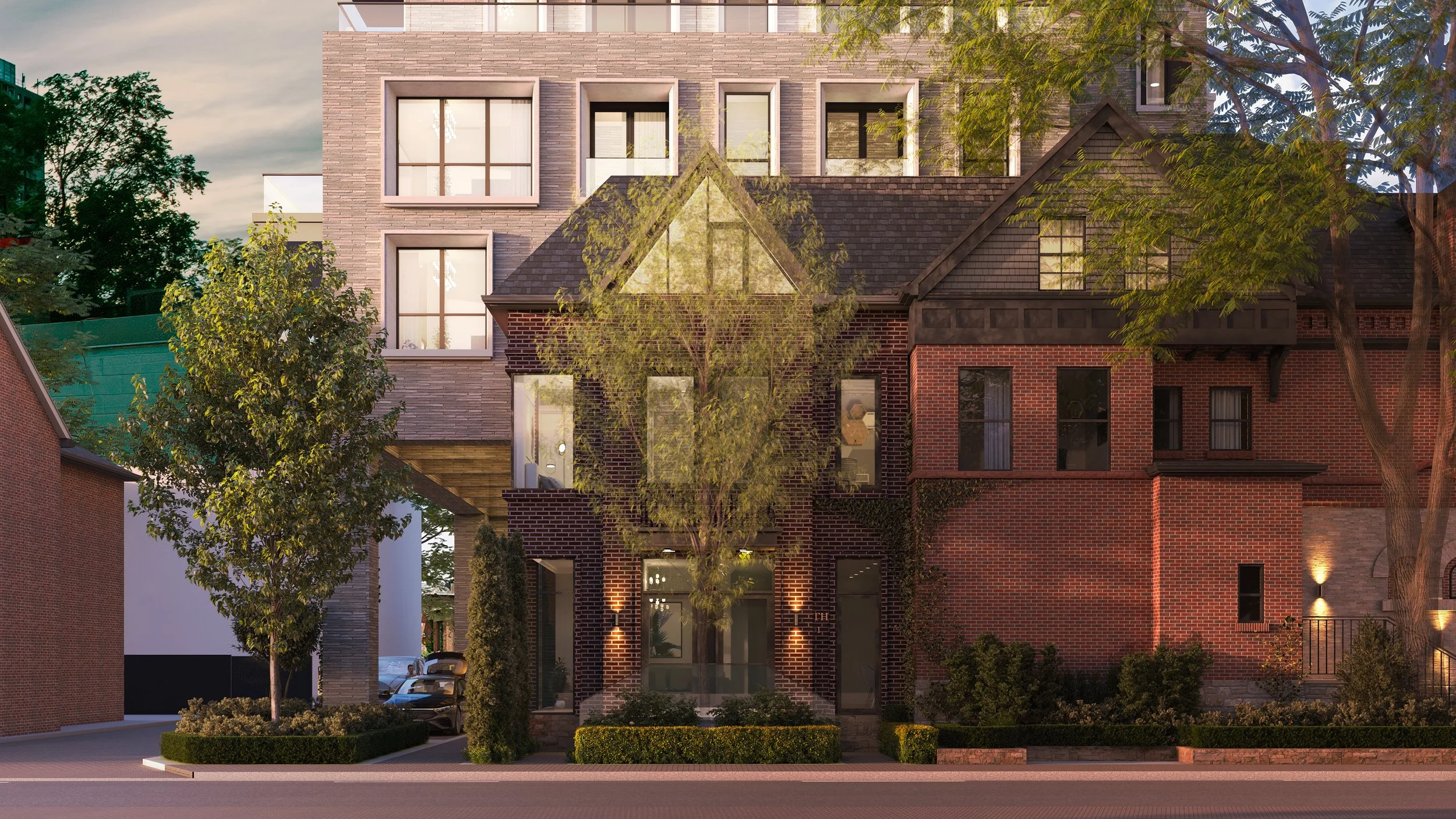Townhouse side